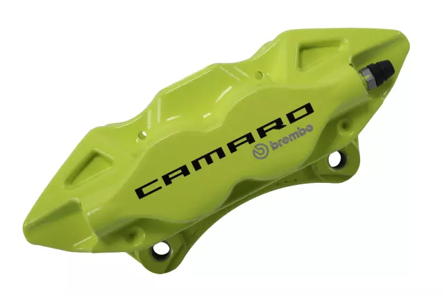 Yellow Rear Driver Side Disc Brake Caliper Assembly - GM (84607927)