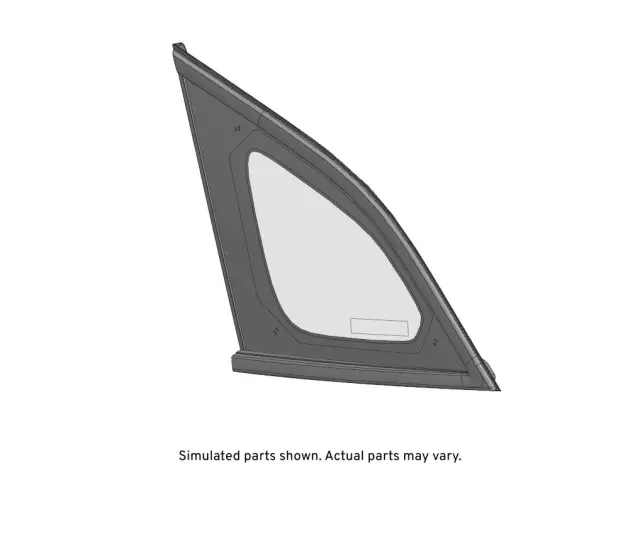 84493968 - : Driver Side Quarter Window for GM Image