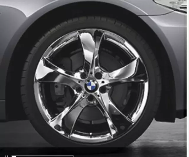 Star Spoke 311 Single Wheel - Chrome Front - BMW (36-11-6-796-115)