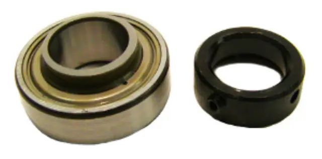 RA103RR - : SKF Adapter Bearing Rubber Seals Locking Collar Nylon Retainer RA103-RR 2.441" for SKF Image