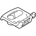 9A8Z7413562AB - Body: Finish Panel for Ford: Flex Image