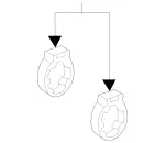 1728050020 - Hardtop: Bearing Moulded Part for Mercedes-Benz Image