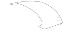 2317501000 - : Trunk Lid for Mercedes-Benz: SL400, SL450, SL550, SL63 AMG, SL65 AMG Image