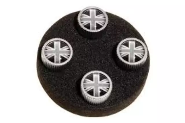 Styled Valve Caps - Black Jack - Land-Rover (VPLRW0153)