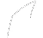 2517250225 - : Window Guide Rail for Mercedes-Benz Image