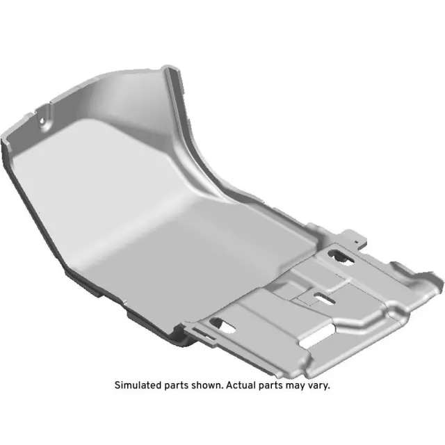 Ash Gray Front Passenger Side Floor Panel Carpet - GM (84753867)