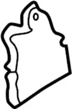 768844Y920 - : Insulator-Rear Pillar, Inner for Infiniti Image