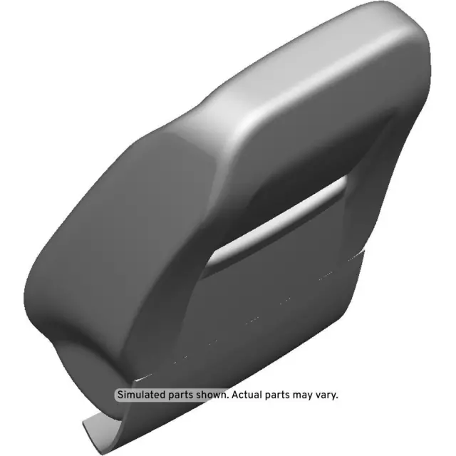 85121929 - : Ash Gray Driver Seat Back Cover for GM Image