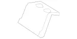 17792050009051 - Body: Trim Cover for Mercedes-Benz Image
