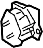 62211AR200 - Body: Bumper Bracket for Infiniti Image