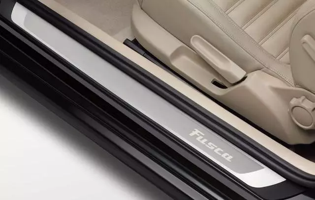 5C0071303F - Exterior: Door Sill Protection Trim With Fusca Logo for Volkswagen Image