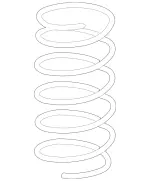 251321050464 - : Helical Spring for Mercedes-Benz Image