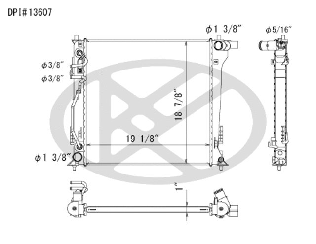 A13607 - : Koyorad Radiator for Koyo Image