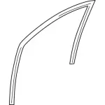 5L3Z1821536AA - Body: Run Channel for Ford: F-150 Image