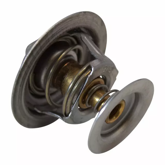 XL3Z8575BA - Belts &amp; Cooling: Engine Coolant Thermostat for Ford: E-150, E-150 Club Wagon, E-150 Econoline, E-150 Econoline Club Wagon, E-250, E-250 Econoline, F-150, F-150 Heritage, Windstar Image