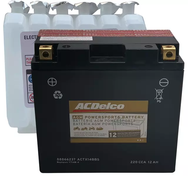 Vehicle Battery - ACDelco (ACTX14BBS)