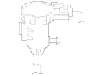 4705700 - Fuel System: Cutoff Valve for Mercedes-Benz: 300C, 300CD, C300, C43 AMG, C63 AMG S E Performance, E350, GLC300, GLC350e, GLC43 AMG, GLC63 AMG S E Performance Image