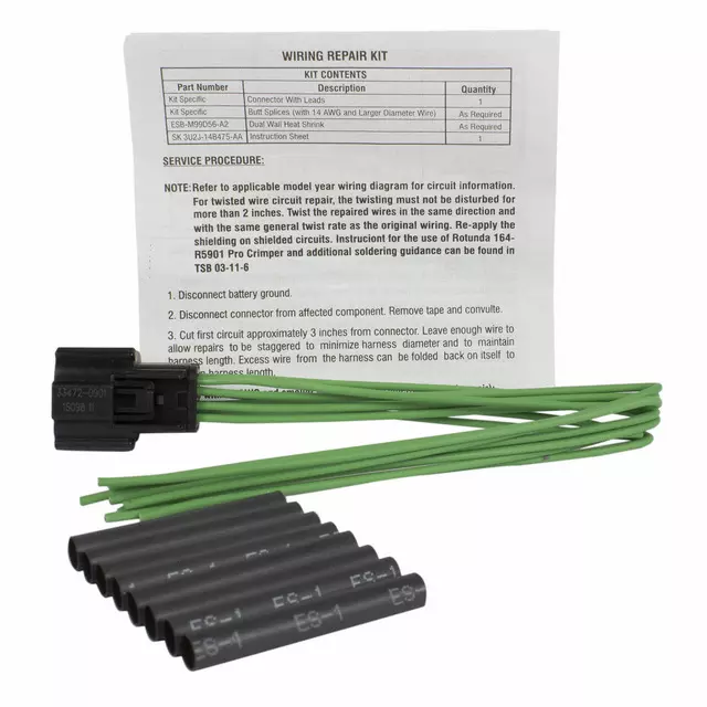 Deck Lid / Hatch Release Switch Connecto  - Motorcraft (WPT-1696)