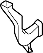 279833JV0A - : Vent Duct for Infiniti Image