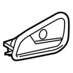 F1EZ5822600CA - Body: Handle, Inside for Ford: Focus Image