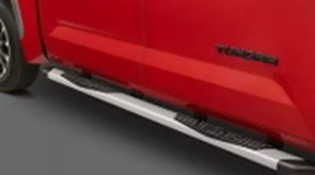 PT92534225 - Exterior: Assist Steps, Running Boards, Silver for Toyota: Tundra Image