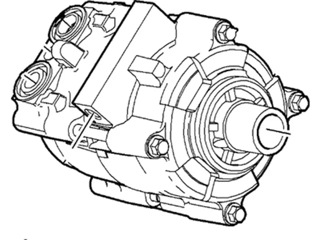 9U2Z19V703ARM - : Remanufactured Compressor Assembly for Ford Image
