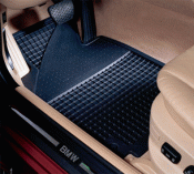 Rubber Floor Mats - Front - Coupe - BMW (82-55-9-408-540)