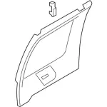 3C2Z1642410AAB - Body: Window Trim for Ford: E-150, E-250, E-350 Super Duty Image