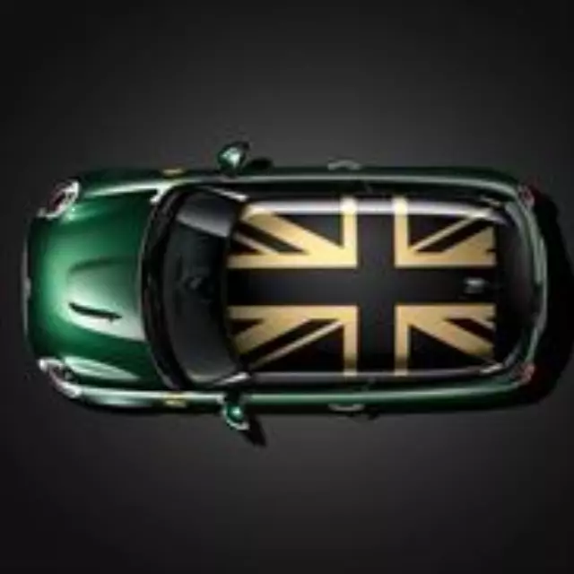 51142359440 - : Gold Jack Roof Graphic - Black - Cooper S for Mini Image