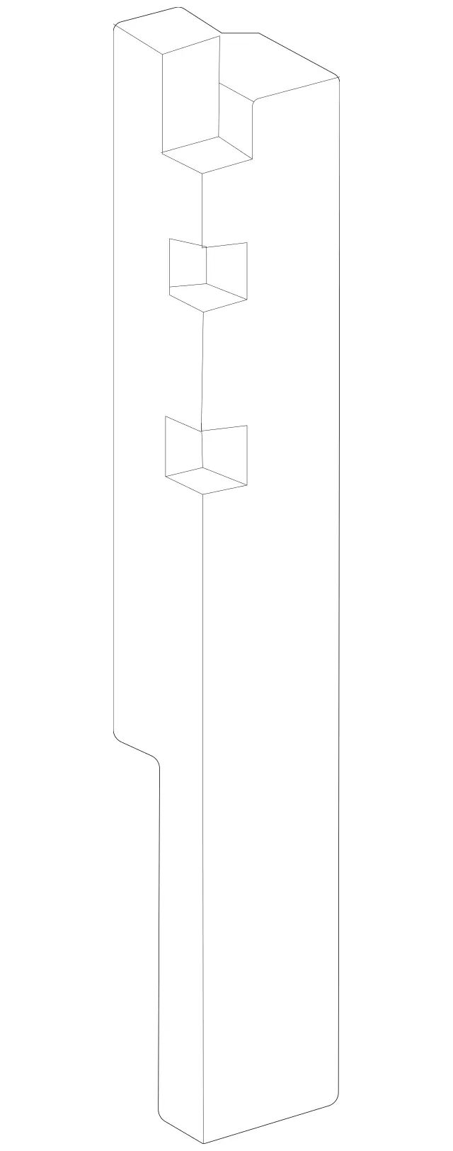 4639871151 - Cooling System: Side Seal for Mercedes-Benz Image