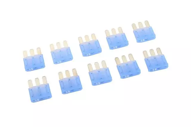 19119304 - : OEM NEW 13-20 GM Buick Cadillac Mini Fuse Assy 15Amp Micro3 Blade Style 19119304 for Cadillac: ATS, CTS | Chevrolet: Silverado 1500, Silverado 1500 LD, Silverado 2500 HD, Silverado 3500 HD | GMC: Sierra 1500, Sierra 1500 Limited, Sierra 2500 HD, Sierra 3500 HD Image