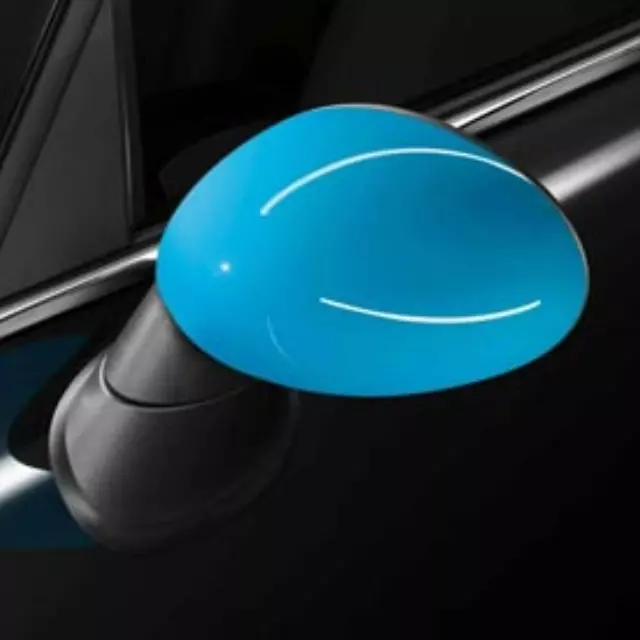 51162157409 - Exterior: Blue Mirror Cover - Standard - Left for Mini Image