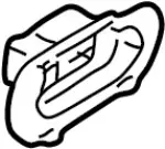 264203Y000 - Body: Courtesy Lamp for Infiniti Image