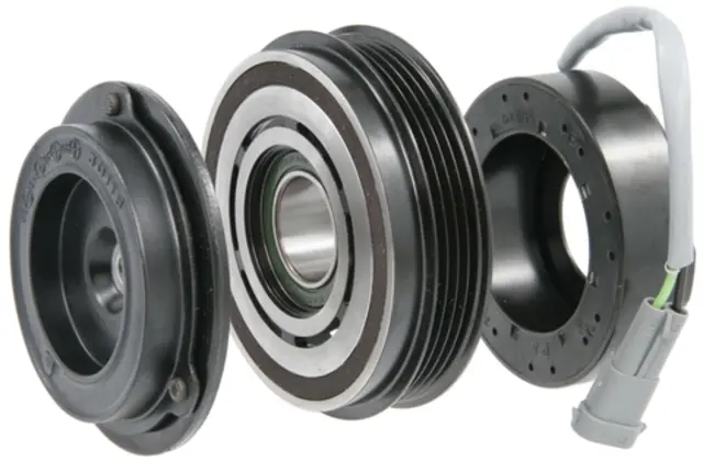 47362 - Air Conditioning &amp; Heat: New Nippondenso 10S17F Clutch Assembly w/ Coil for FOUR SEASONS Image