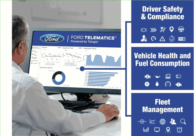 VJC4Z70G476A - Electronics: Telematics - Powered By Telogisandreg for Ford: E-150, E-250, Explorer, F-150, F-250 Super Duty, F-350 Super Duty, F-450 Super Duty, F-550 Super Duty, Fusion, Taurus, Transit Connect Image