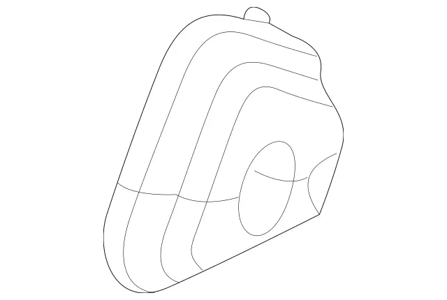 2308320296 - Heating and Ventilation: Grommet for Mercedes-Benz: SL550, SL600, SL63 AMG, SL65 AMG Image image