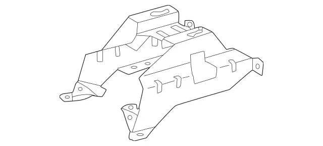 2305453640 - Electrical Equipment and Instruments: Holder for Mercedes-Benz: SL500, SL55 AMG, SL550, SL600, SL63 AMG, SL65 AMG Image image
