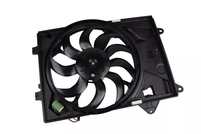 Engine Cooling Fan Assembly with Shroud - GM (94509632)