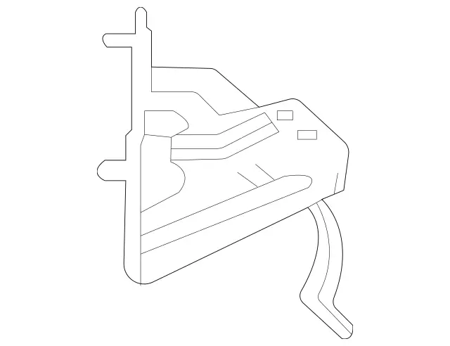 1675010705 - Radiator: Holder for Mercedes-Benz: GLE450, GLS450 Image image