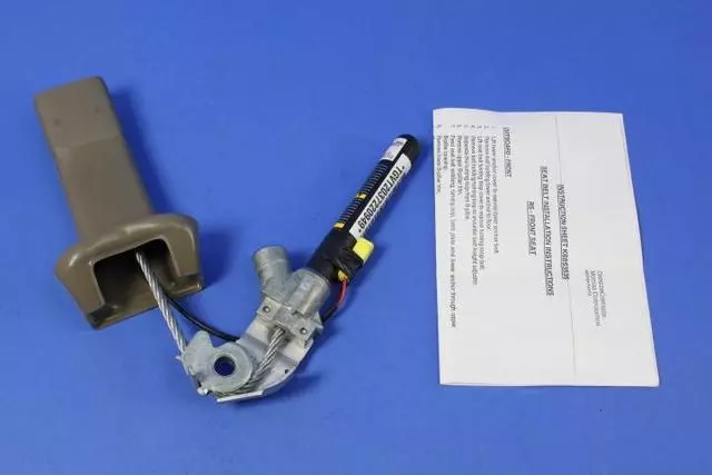 1AK421J3AB - Interior Trim: Front Inner Seat Belt, Right for Chrysler: Town &amp; Country | Dodge: Caravan, Grand Caravan Image