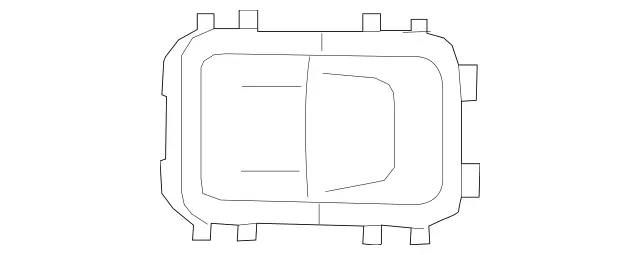 222820101064 - Rear Seat Bench: Push-Button Switch for Mercedes-Benz Image