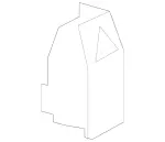 2048706858649107 - Body: Hazard Switch for Mercedes-Benz: C 300, C 350, C 63 AMG&amp;reg;, GLK 350 Image image