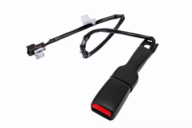 Ebony Front Seat Belt with Buckle - GM (89026441)