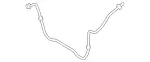 2115001972 - : Reservoir Hose for Mercedes-Benz Image