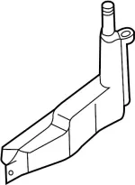 217100W001 - Cooling System: Reservoir Assembly for INFINITI: QX4 Image