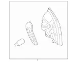 207906370064 - : Tail Lamp Assembly for Mercedes-Benz Image