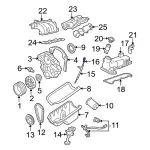 7L5Z6750A - Engine: Dipstick for Ford: Ranger Image