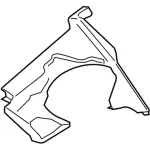 FP5Z99044F58AD - Body: Top Panel for Lincoln: MKZ Image