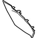 EJ7Z7804619AD - Body: Lower Trim for Lincoln: MKC Image