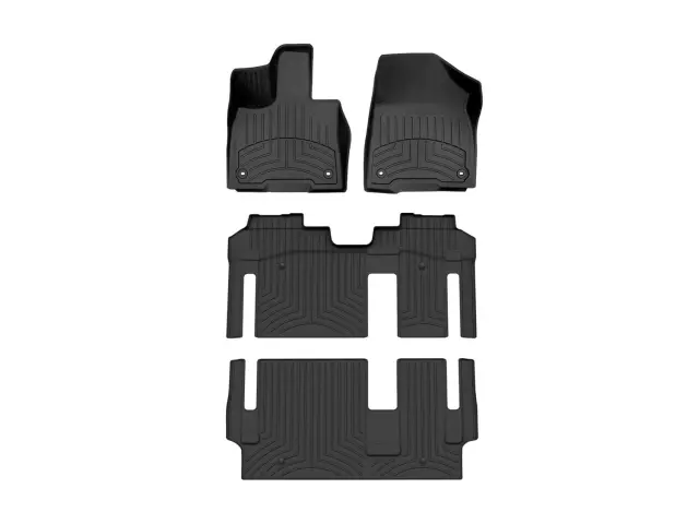 441641134IM - Accessories: Front &amp; Rear &amp; Rear Black FloorLiner™ HP for WeatherTech Image